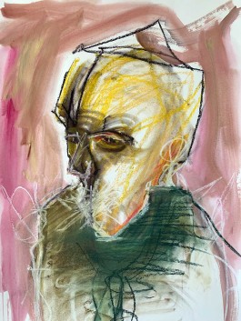 Portraits of Society, 2021, pastel and watercolor on paper, series, 100x70cm, Artist: Raimund Schucht Raimund Schucht Art