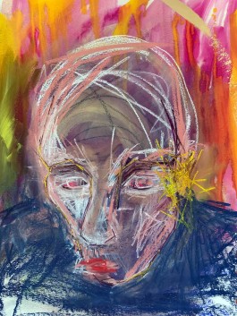 Portraits of Society, 2021, pastel and watercolor on paper, series, 100x70cm, Artist: Raimund Schucht Raimund Schucht Art