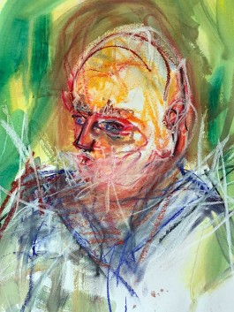 Portraits of Society, 2021, pastel and watercolor on paper, series, 100x70cm, Artist: Raimund Schucht Raimund Schucht Art
