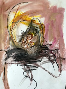 Portraits of Society, 2021, pastel and watercolor on paper, series, 100x70cm, Artist: Raimund Schucht Raimund Schucht Art