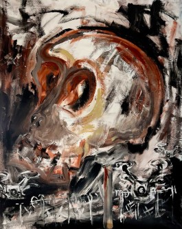 Agonistic, 2022, oil and acrylic on canvas, Artist: Raimund Schucht Raimund Schucht Art